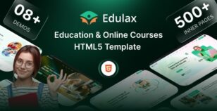 Edulax – University, Online Courses & Education HTML5 Template by Dreamit-Solution