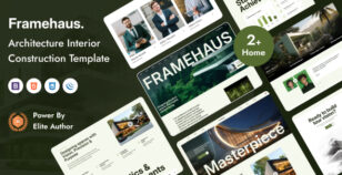Framehaus - Architecture Construction HTML Template by wpoceans