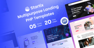 Startix - Multipurpose SaaS Landing PHP Template by devstarit