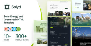 Solyd | Solar Energy & Green-tech HTML Template by Pixels71