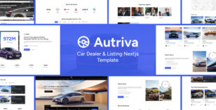 Autriva - Car Dealer & Listing Nextjs Template by surisoft