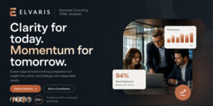 Elvaris – Business Consulting & Corporate HTML Template by payothemes