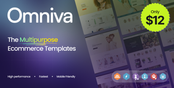 Omniva - Multipurpose eCommerce HTML, Bootstrap by themesflat