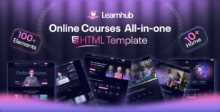 Learnhub – Online Learning & Education HTML5 Template by Rainbow-Themes
