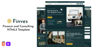 Finves – Finance and Consulting HTML5 Template by Themescare