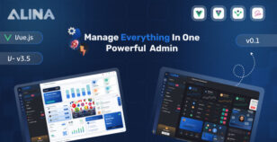 Alina Vue 3  Admin Dashboard Template by la-themes