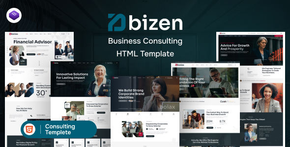 Bizen - Business Consulting HTML Template by theme-village