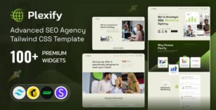 Plexify - SEO Agency Tailwind CSS Template by DexignZone