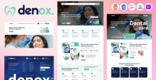 Denox - Dentist and Dental Clinic HTML5 Template by LunarTemp
