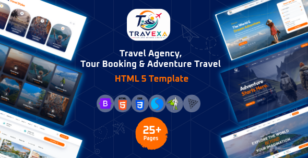 Travexa - Travel Agency, Tour Booking & Adventure Travel HTML 5 Template by aksharwebtech