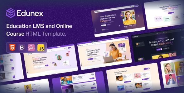 Edunex - Education LMS & Online course HTML Template by Theme-Junction
