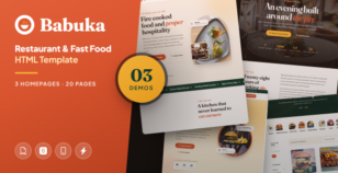 Babuka - Restaurant & Fast Food HTML Template by themedevo