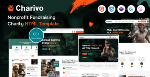 Charivo - Nonprofit Charity Donation HTML5 Template by theme-village