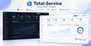 Total Service Next.js Admin Template! by themesdeveloper