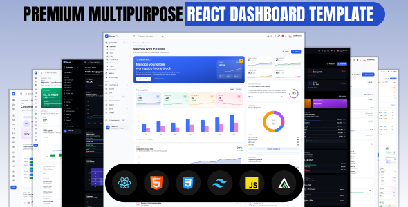 Elevexa - Premium React Admin Dashboard Template by psd2allconversion