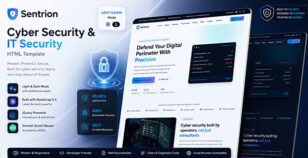 Sentrion - Cyber Security & IT Security HTML Template by jannat_themes