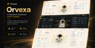 Orvexa | AI Operations HTML Admin Template by themesdeveloper
