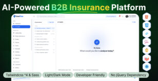 InsurFlow – AI-Powered B2B Insurance Platform HTML Template by pixelaxis