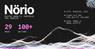 Norio - Digital Agency &  Portfolio  HTML Template by alithemes