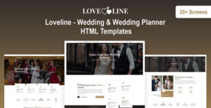 Loveline - Wedding & Wedding Planner HTML Templates by HtmlDesignTemplates