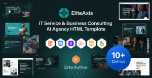 Eliteaxis - IT Service & Business Consulting AI Agency HTML Template by laralink