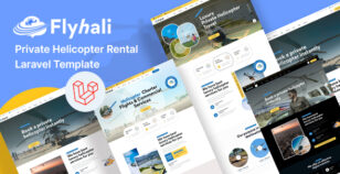 Flyhali – Private Helicopter Rental Laravel Template by template_mr