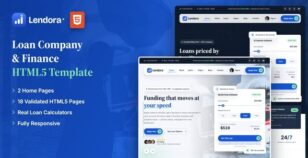 Lendora - Loan & Finance HTML5 Template by metropolitantheme