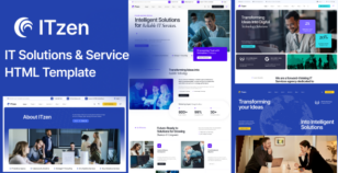 ITzen - IT Solutions & Service HTML Template by surisoft