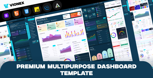 Vionex - Multipurpose Bootstrap 5 Admin Dashboard Template by psd2allconversion
