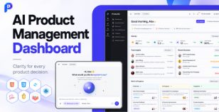 ProductIQ – AI Product Management Dashboard HTML Template by UIAXIS