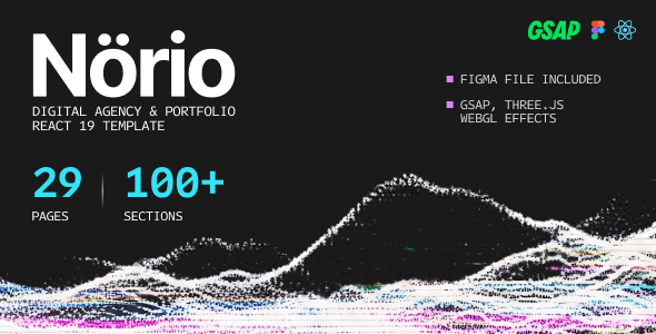 Norio - Creative Agency React Template by alithemes