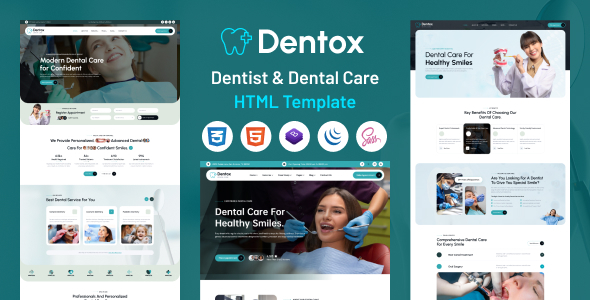 Dentox - Dentist & Dental Clinic HTML5 Template by theme-village